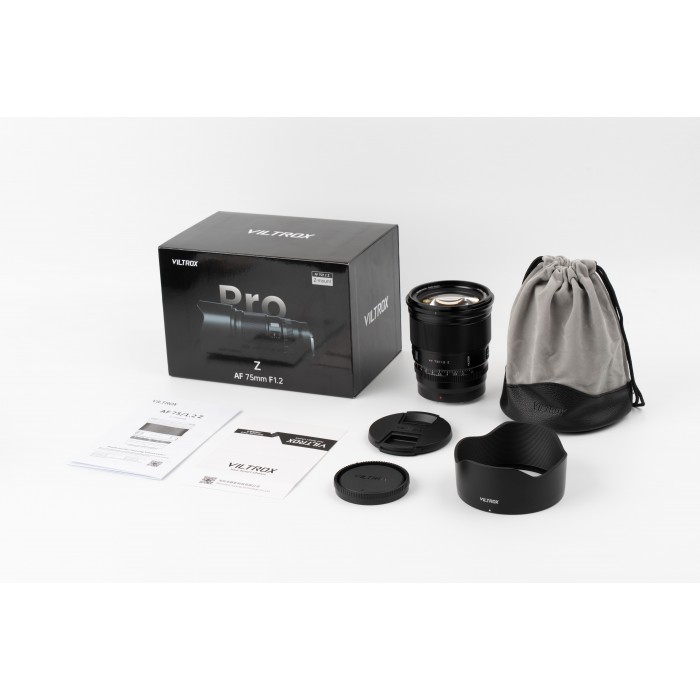 Viltrox 75mm F1.2 Pro Level Autofocus Lens, Compatible with Nikon Z-Mount Mirrorless Cameras 