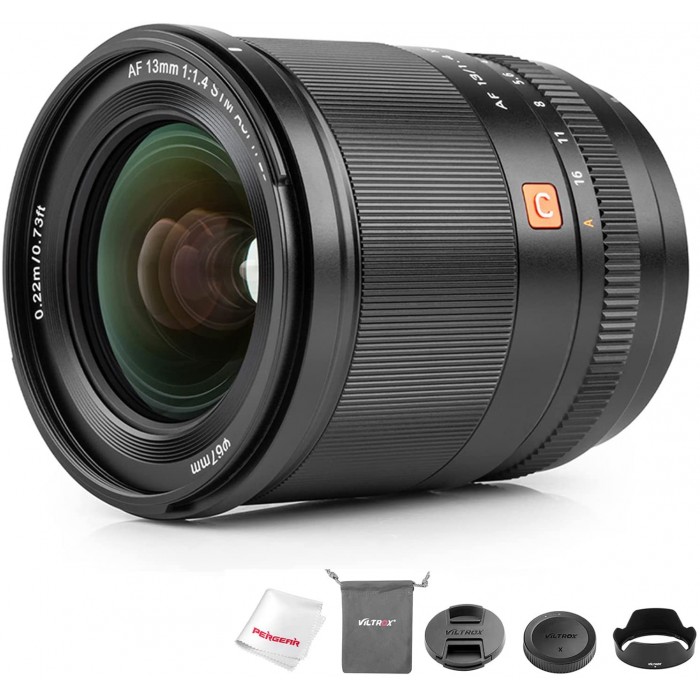 Viltrox 13mm F1.4 STM Auto Focus Ultra Wide Angle Lens APS-C Lens for Fuji X-Mount 