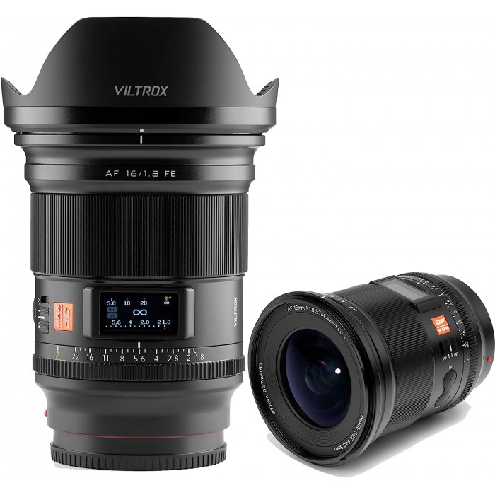 Viltrox 16mm F1.8 Pro Level Wide Angle Autofocus Lens for Sony E-Mount 