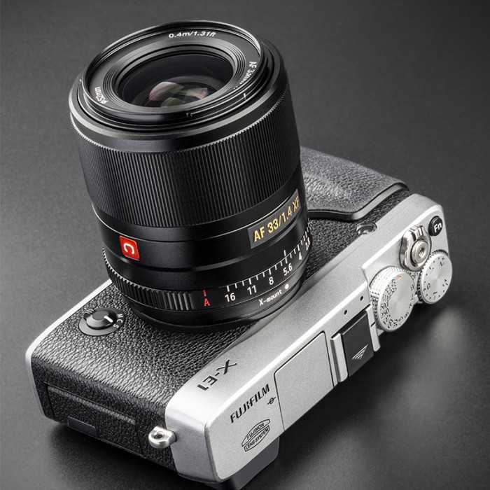 Viltrox 33mm F1.4 XF STM Auto Focus APS-C Prime Lens for Fuji X-Mount Mirrorless Cameras 